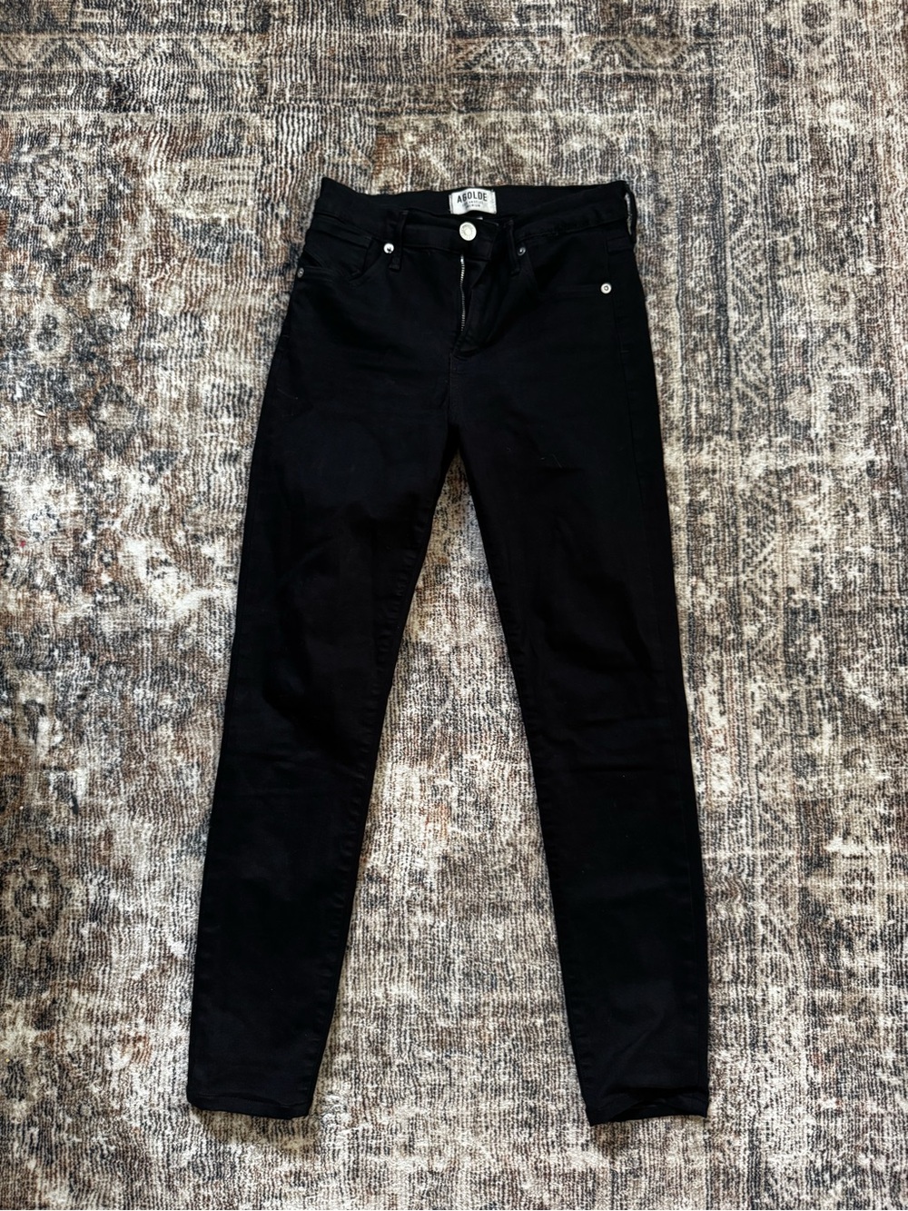 Agolde Cocktail Ankle Jean in Immersion Black
